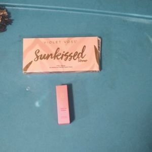 Violet Voss eyeshadow palette with Lucky Chick liquid eyeshadow